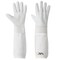 Honey Keeper Beekeeping Gloves - Goatskin Leather with Ventilated Canvas Sleeve and Elastic Cuff